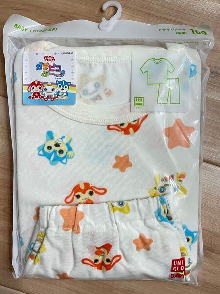 ユニクロ ドライパジャマ ガラピコぷ~ 半袖 100cm 新品 未使用