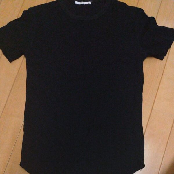 トップス Tシャツ カットソー ブラック