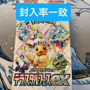 【封入率一致】テラスタルフェスex 1BOX分 ハイクラスパック ポケモンカードゲーム