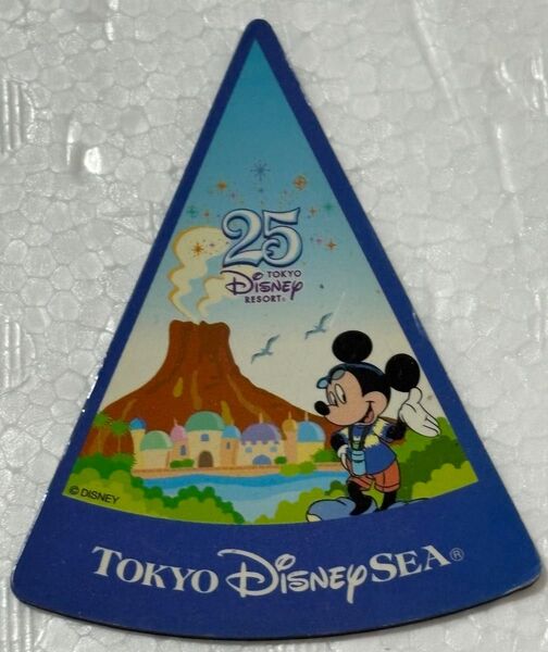 東京ディズニーシー 25周年記念 マグネット ミッキーマウス
