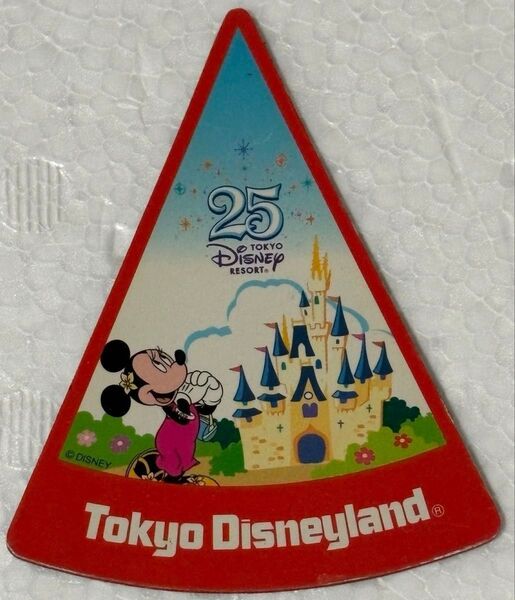 東京ディズニーランド、ディズニーシー25周年 マグネット ミニー、ミッキー
