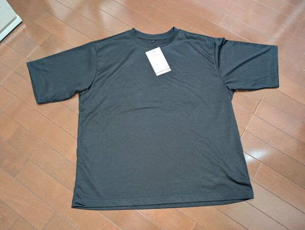 新品未使用タグ付 WORKMAN ワークマン ゼロクリア(R)コットンタッチ半袖Tシャツ LL ブラック 1777 メンズ