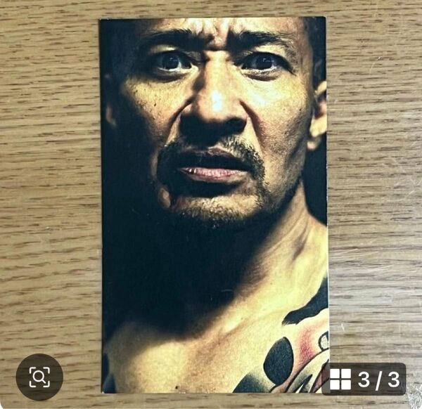 映画 田村悠人 名刺 カード 日本統一 入場者特典 日本統一未使用品