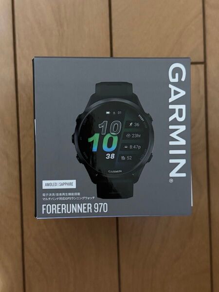 ガーミン FORERUNNER970 ブラック 新品未使用