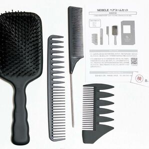 ツーブロックスタイルのお供に★ヘアコーム パドルブラシ ブラシ コーム 櫛 メンズヘアスタイル