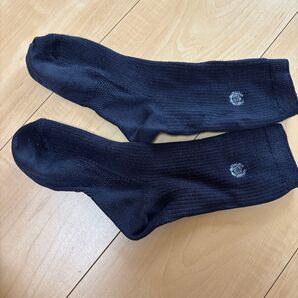 靴下 女子用 スクールソックス ネイビー 誠陵高校