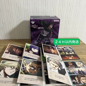 【新品未開封】一番くじ 進撃の巨人 地鳴らし C賞 ハンジ フィギュア 〜調査兵団14代団長〜 メモリアルカード6種付き