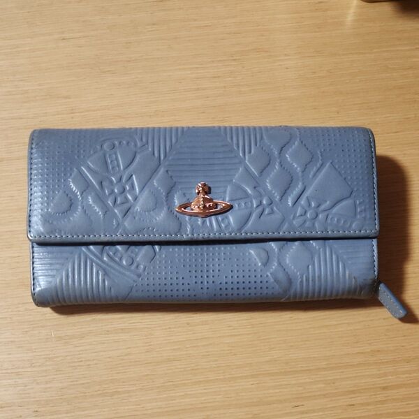 Vivienne Westwood 長財布 ブルー