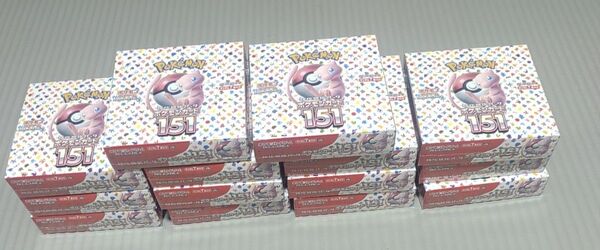 ポケモンカード151 シュリンク付き 14BOXセット