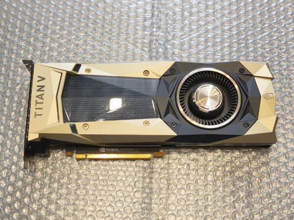 NVIDIA TITAN V グラフィックボード パソコン PC PCIe 2スロット ワークステーション サーバー 動作確認済み