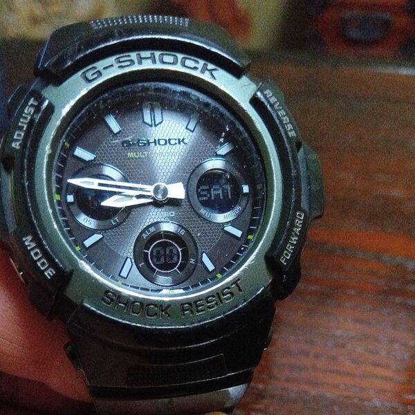 CASIO G-SHOCK AWG-M100A 電波ソーラー