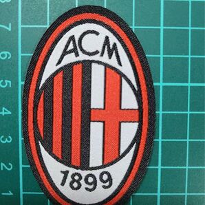 サッカー ACM ミラン 1899 ワッペン アイロン熱圧着タイプ