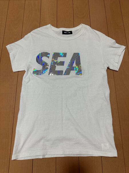 WIND AND SEA シルバー光デカロゴ Sサイズ 希少