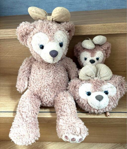 東京ディズニーシー シェリーメイセット ぬいぐるみ ポシェット TDS TDL 3点セット