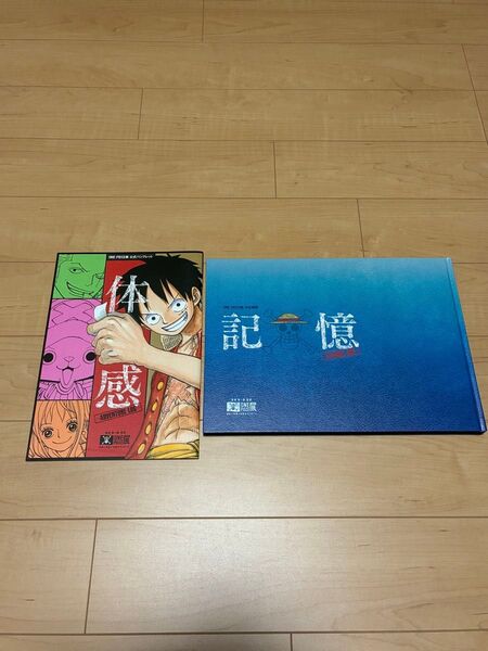 ワンピース展 パンフレット 体感 公式図鑑 記憶2冊セット