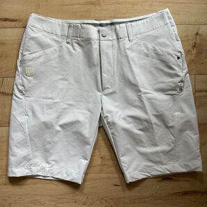 Taylor Made テーラーメイド ゴルフウェア ゴルフハーフパンツ ショートパンツ メンズ 白 ドット柄