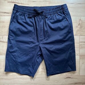 muta MARINE (ムータ マリン)ゴルフハーフパンツ メンズ ショートパンツ ネイビー シンプル Lサイズ