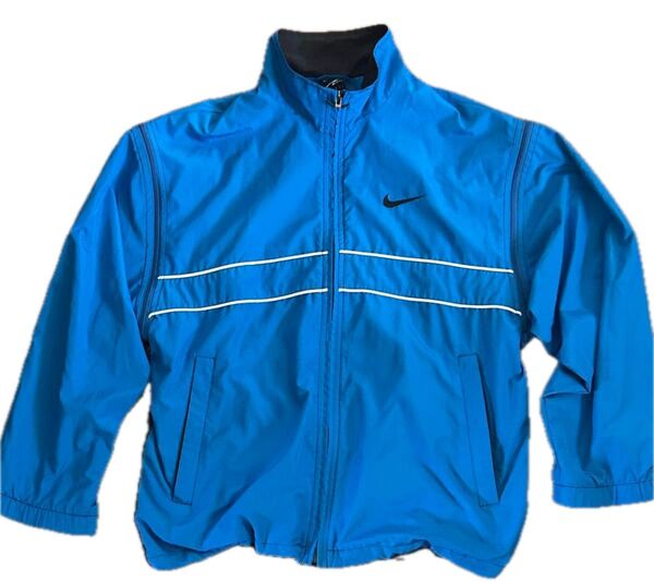 古着 90s NIKE AGASSI 2way ジャンパー ジャケット テック ナイロンジャケット ウィンドブレーカー ナイキ