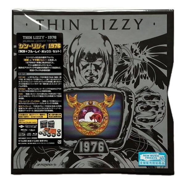 THIN LIZZY - 1976 (JAILBREAK / JOHNNY THE FOX) SCD+Blu-ray BOX