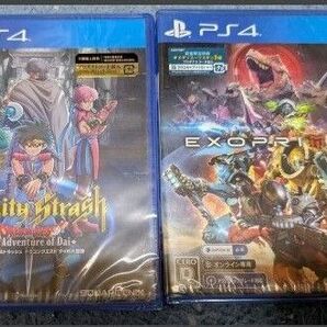 PS4 ソフト 2個セット 新品未開封 インフィニティストラッシュ エグゾプライマル