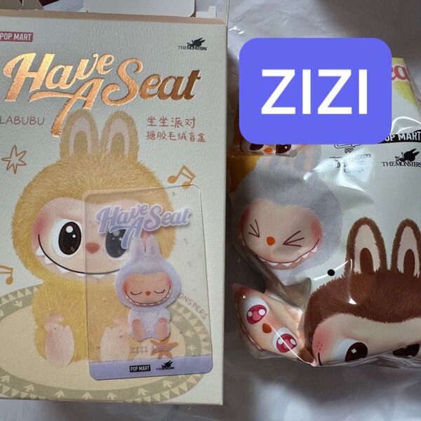have a seat ラブブ zizi labubu ポップマート pop mart