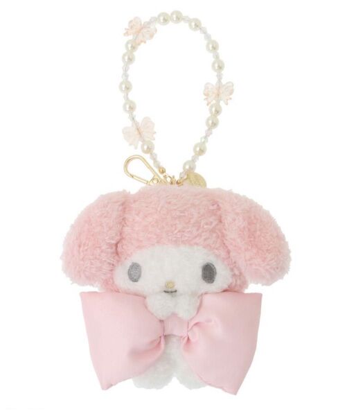 メゾンドフルール マイメロディ ぬいぐるみチャーム マイメロ リボン マスコット サンリオ