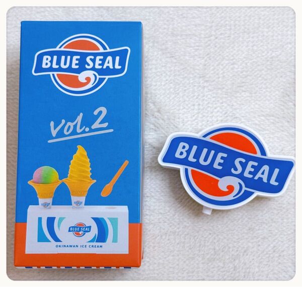 ブルーシール BLUE SEAL ミニチュアコレクション vol.2 ロゴ看板ライト 沖縄