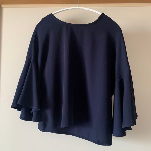 URBAN RESEACH ブラウス ネイビー
