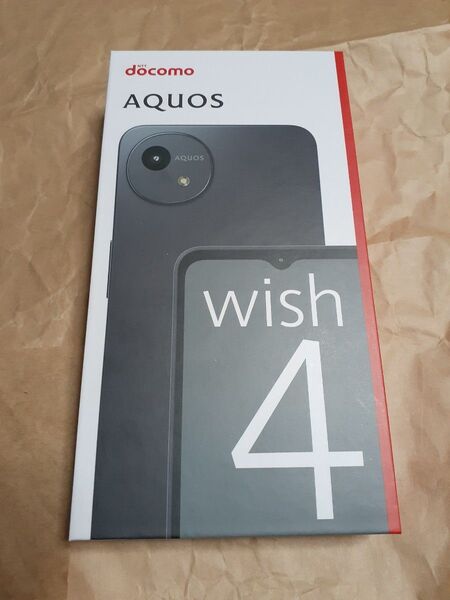 Aquos Wish4 SH-52E docomo ブラック新品未開封