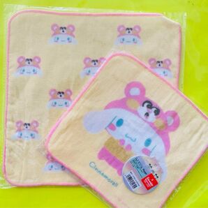 シナモロール ガーゼハンカチ サンリオ シナモン 可愛い 2枚セット