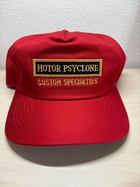 フリーホイーラーズ "CUSTOM SPECIALTIES" SNAPBACK TRUCKER CAP レッド デゾ限定キャップ