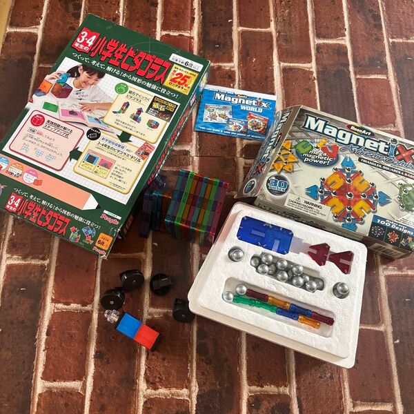 3・4年生 小学生ピタゴラス magnetixおまけ 知育玩具