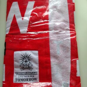東方神起 タオル TOMORROW グッズ 新品未開封