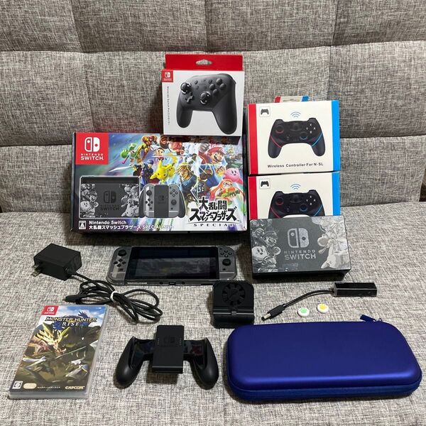 Switch スイッチ スマッシュブラザーズ 本体 スマブラ ニンテンドースイッチ