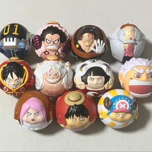ワンピース バウンドボール 11種セット ルフィ ニカ ギア5 チョッパー ボニー