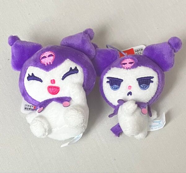 クロミ 寺田てら サンリオキャラクターズ 表情いろいろマスコット ぬいぐるみ 2種セット サンリオ