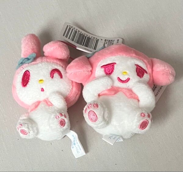 マイメロディ 寺田てら サンリオキャラクターズ 表情いろいろマスコット ぬいぐるみ 2種セット サンリオ