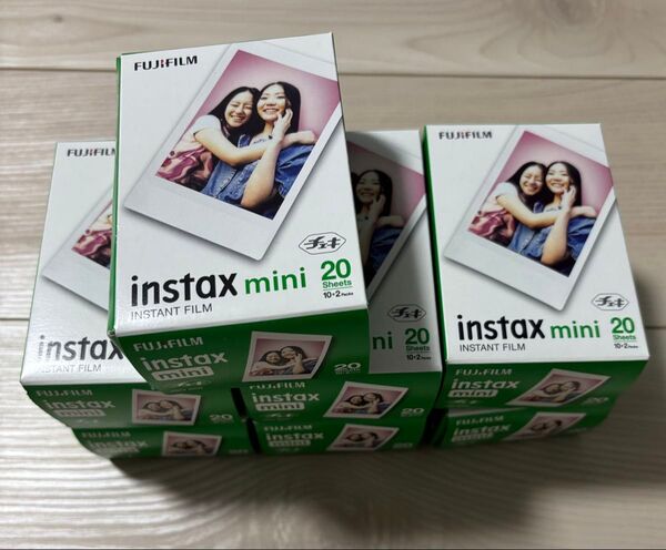 富士フイルム instax mini フィルム 20枚 7箱(140枚) チェキ FUJIFILM