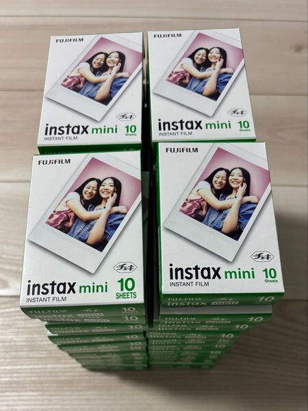 instax mini チェキフィルム 40個セット(400枚) 新品未開封品 FUJIFILM