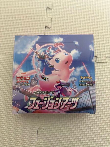 ポケモンカードゲーム ソード シールド 拡張パック フュージョンアーツ シュリンク付き1BOX