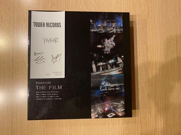 YOASOBI THE FILM 完全生産限定盤 Blu-ray 特典バインダー+メッセージ付きレシート