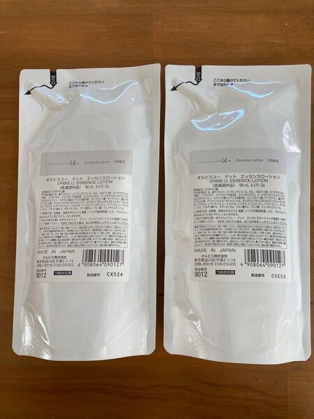 オルビスユー ドット エッセンスローション 180ml 詰め替え 2個セット