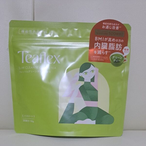 Teaflex ティーフレックス SLIM CLEANSE GREEN TEA