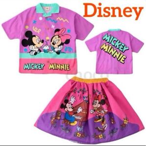 女の子 半袖 Tシャツ 100cm 可愛い トップス お洒落 スカート 夏 ミニー 子供 ミッキー 男の子 ボトムス キッズ