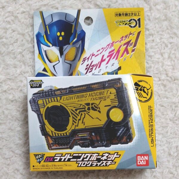 未開封 仮面ライダーゼロワン DX プログライズキー DXライトニングホーネット バルキリー