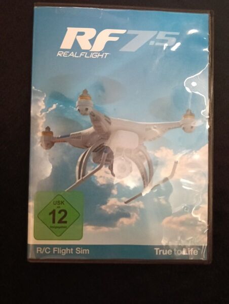 DVD ROMのみ Futaba REALFLIGHT RF7.5 フタバ リアルフライト7.5