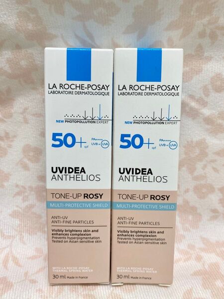 ラロッシュポゼ UVイデア XLプロテクショントーンアップ ローズ 30ml 2本セット