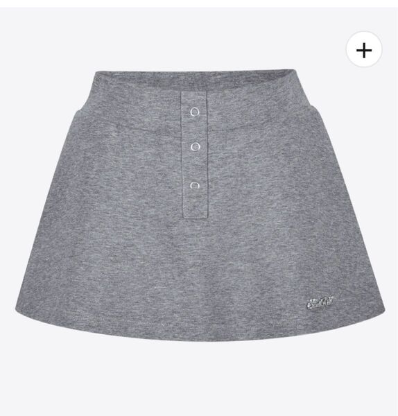 andwang kirakira mini flare skirt