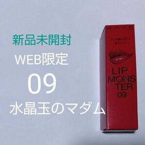 新品・WEB限定 リップモンスター09 水晶玉のマダム
