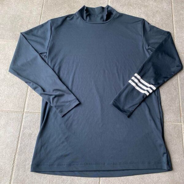 adidasアディダス メンズゴルフウェア ハイネック長袖 ゴルフ